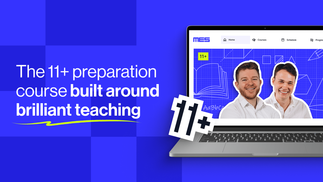 The 11+ preparation course built around brilliant teaching