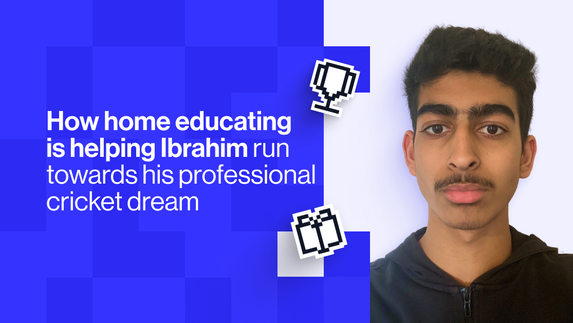How home educating is helping Ibrahim run towards his professional cricket dream