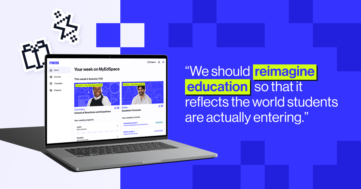 &ldquo;We should reimagine education so that it reflects the world students are actually entering" - Lajoy Tucker