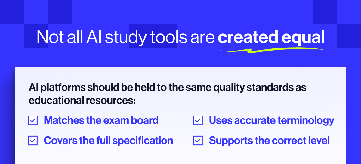 Not all AI study tools are created equal