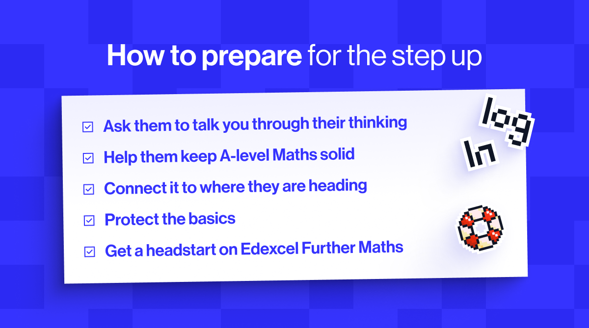 How to prepare for the step up from GCSE Maths to A-level Further Maths