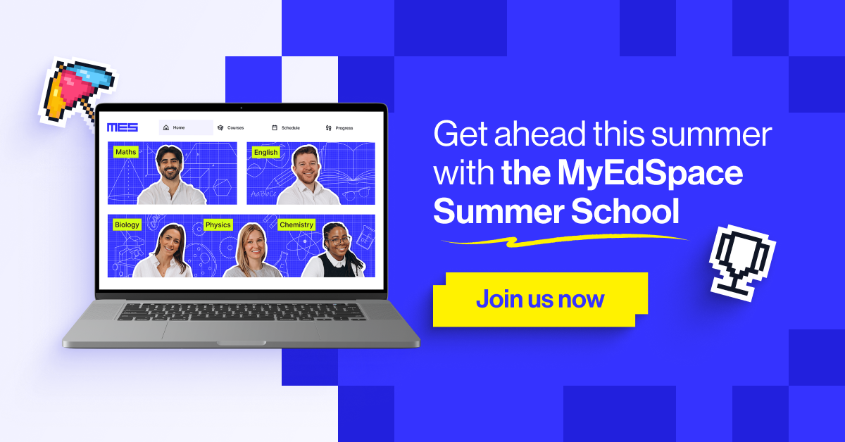 The MyEdSpace Summer School. Get ahead. Whenever. Wherever.