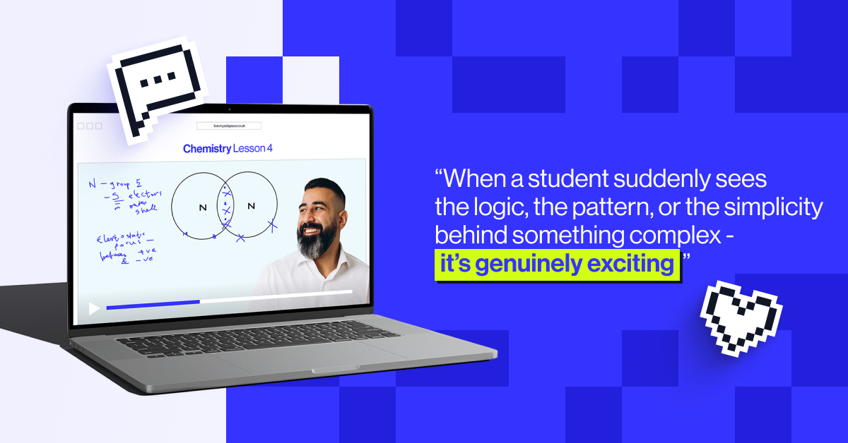 "That moment - when a student suddenly sees the logic, the pattern, or the simplicity behind something complex - it&rsquo;s genuinely exciting&rdquo; - Dr Davinder Bhachu
