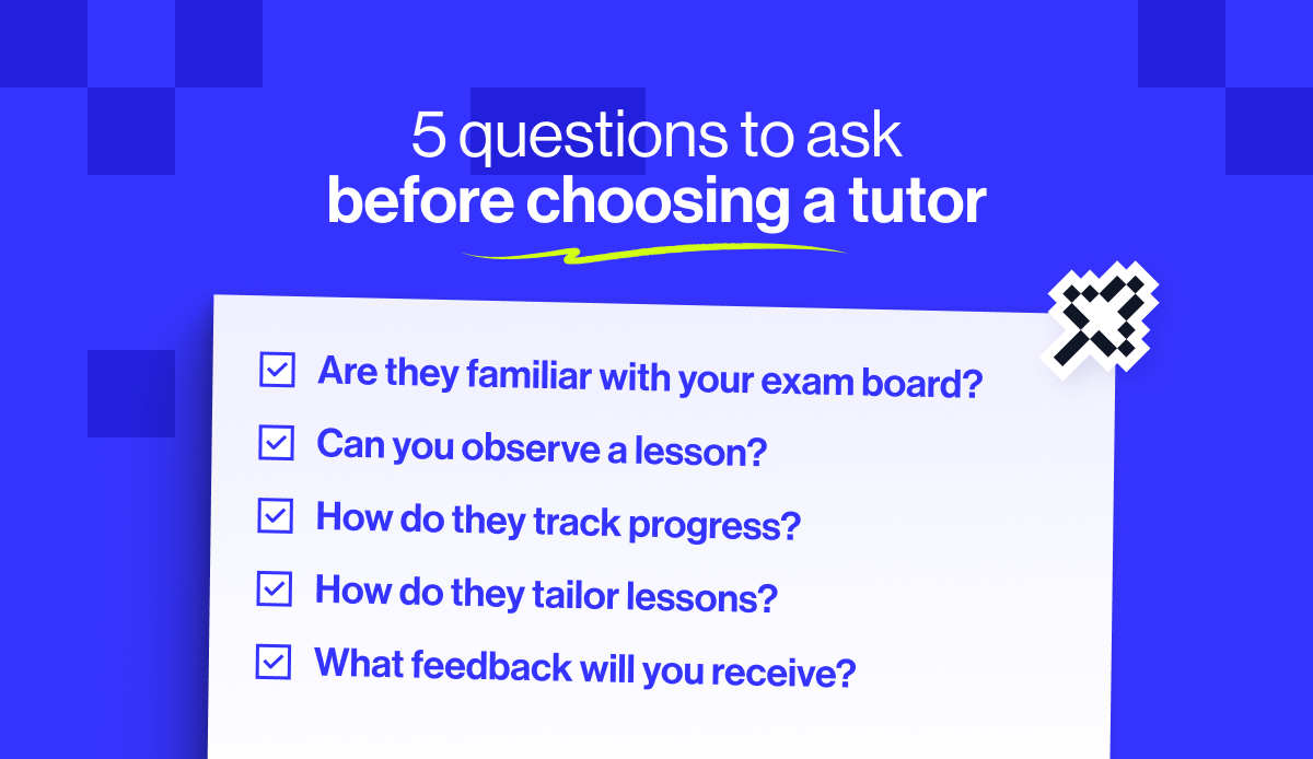 5 questions to ask before choosing an 11+ tutor