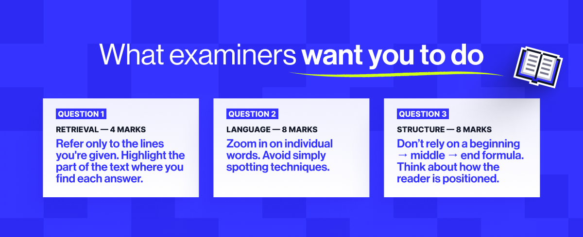 What GCSE English examiners want you to do