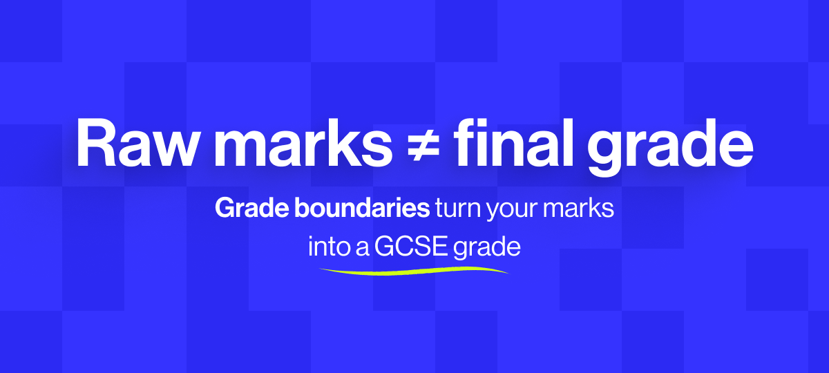 raw marks are not equal to grades