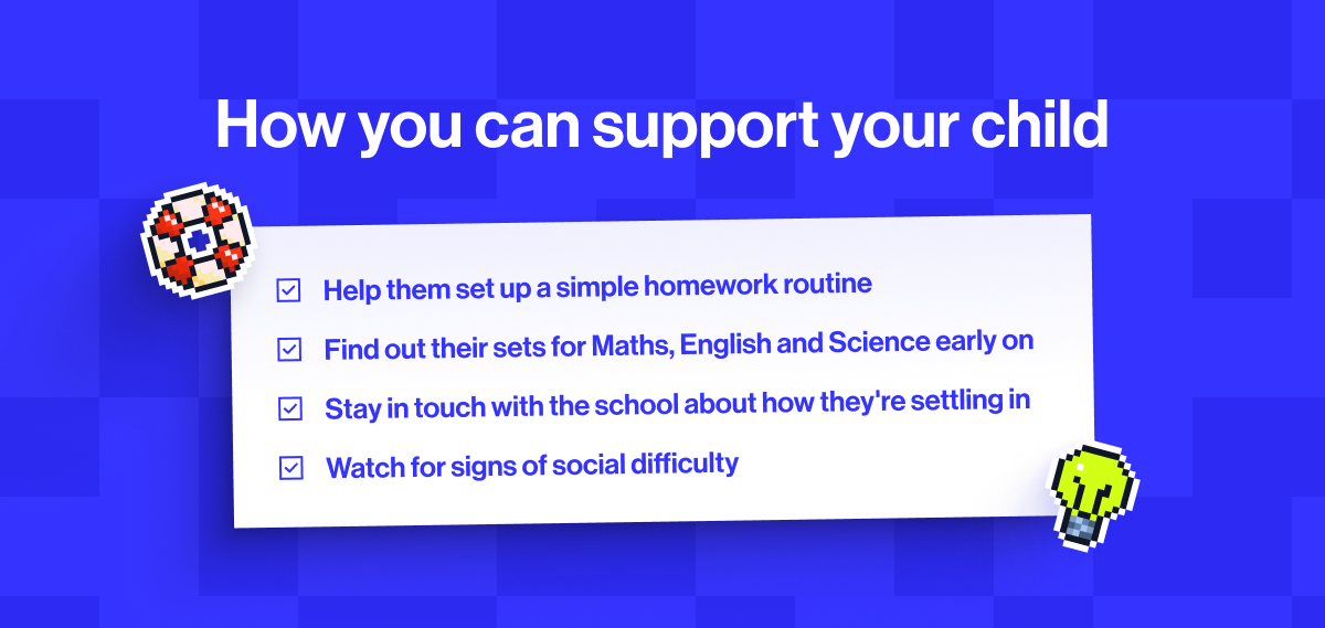 How you can support your child in Year 7