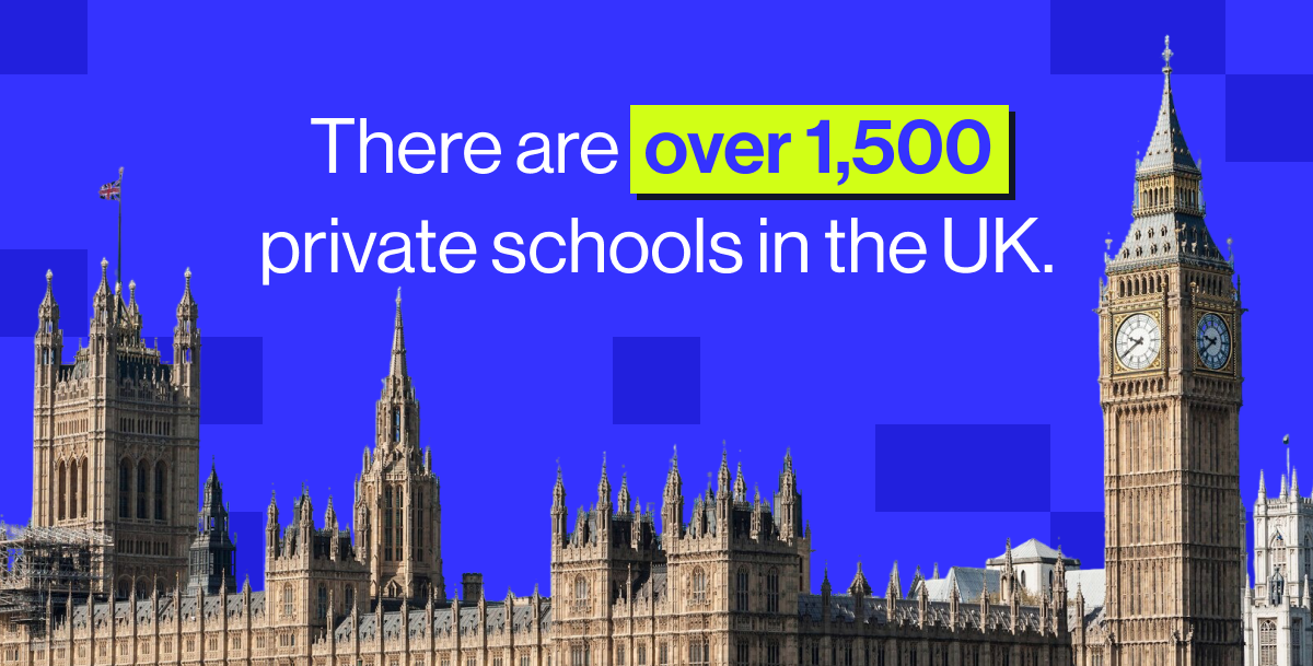 There are over 1,500 private schools in the UK. These are the top 100
