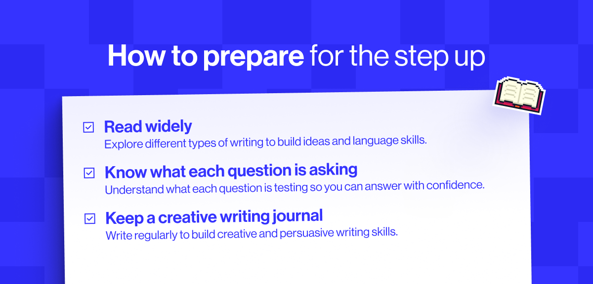 Tips for how to make the step up from KS3 English, to GCSE