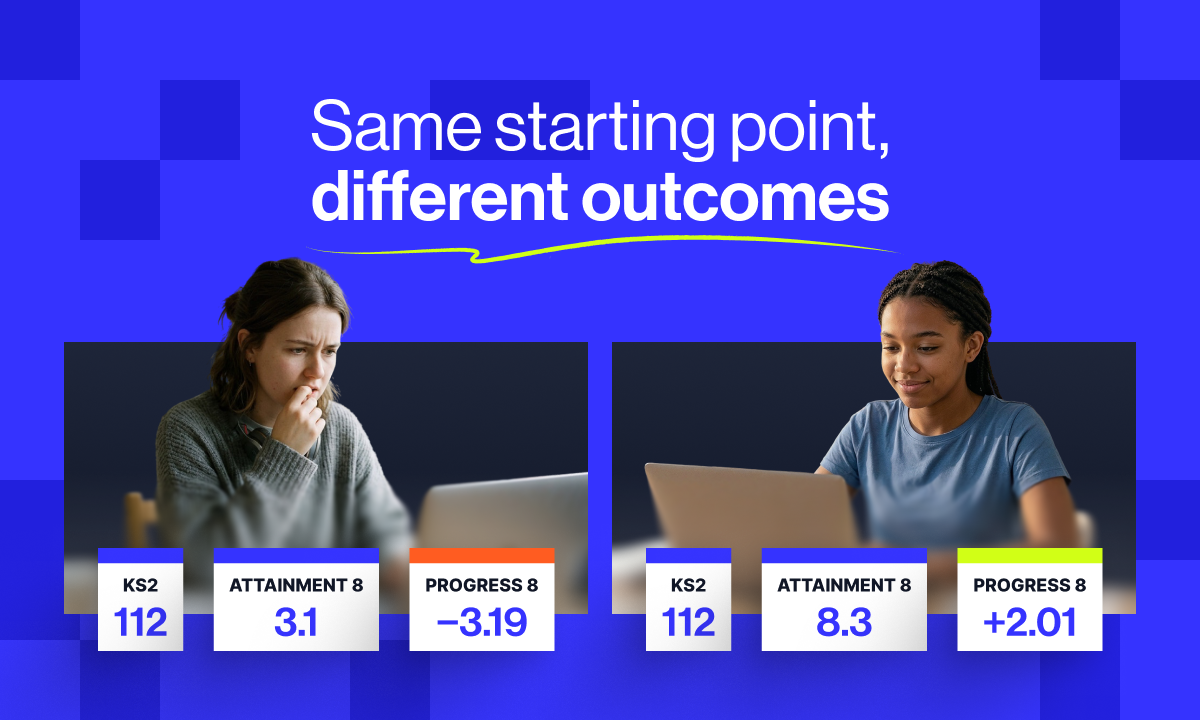 Same starting point, different outcomes