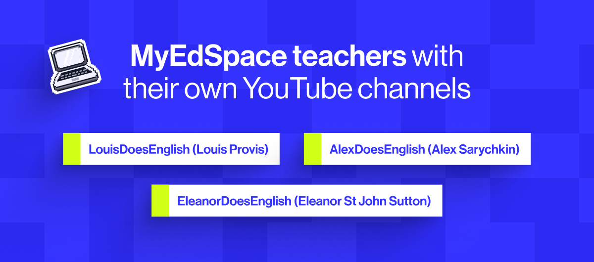 myedspace english youtube channel