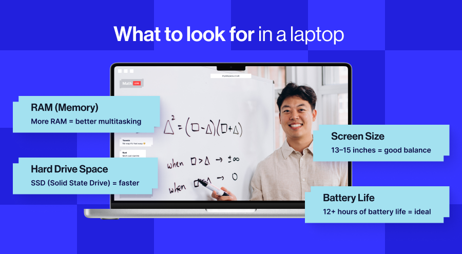 What to consider when buying a laptop for studying