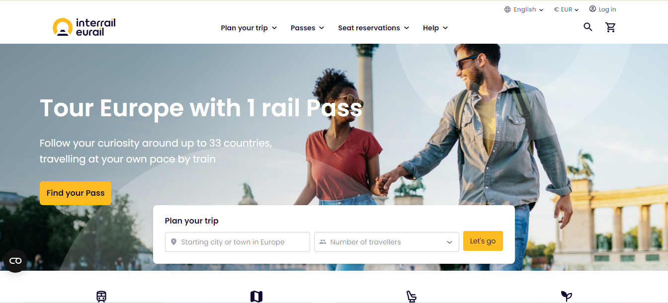 interrail eurail website