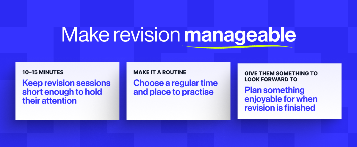 Make 11+ revision managable