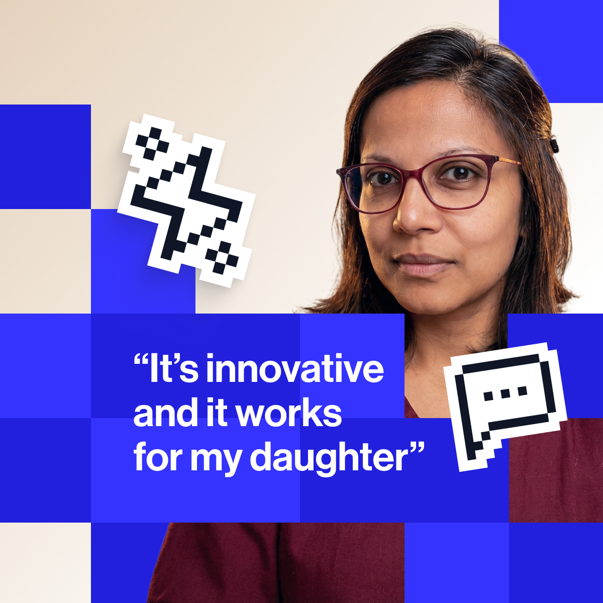 Dina - "It (MyEdSpace) is innovative and works for my daughter"