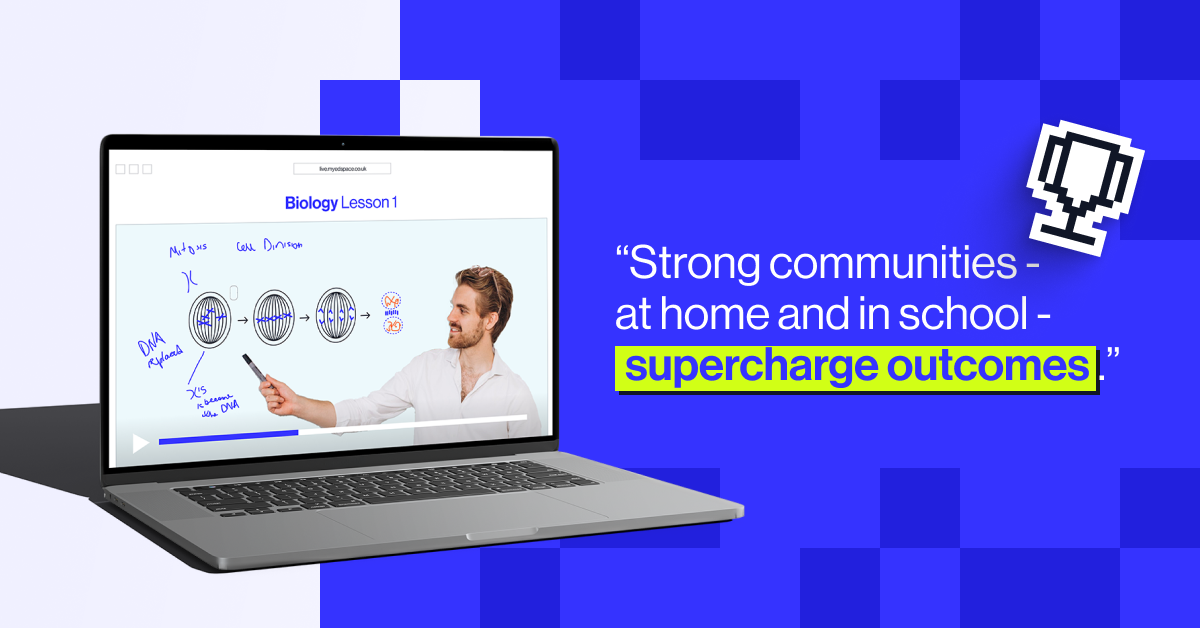 "Strong communities - at home and in school - supercharge outcomes" - Joe Wolfensohn