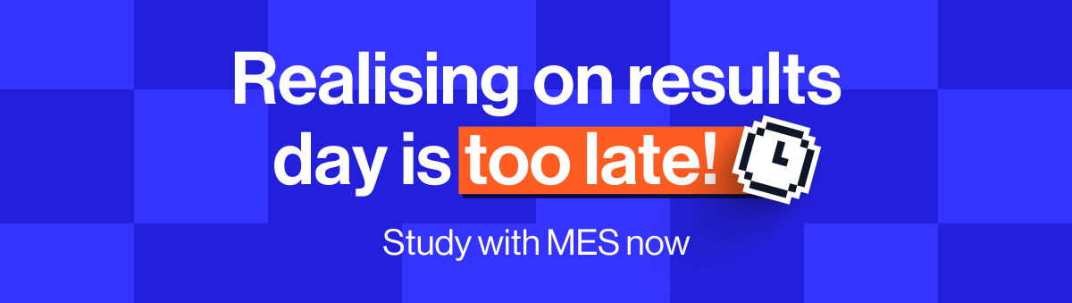 realising on results day is too late