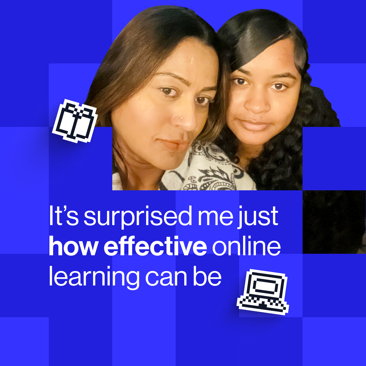 "It's surprised me just how effective online learning can be" - Twinky