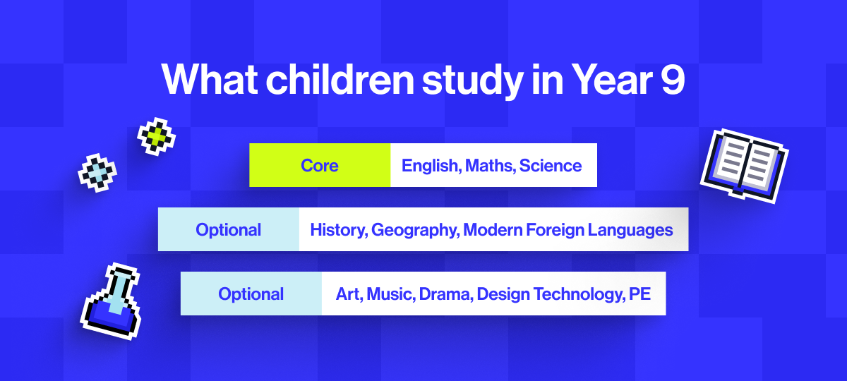 What children study in Year 9