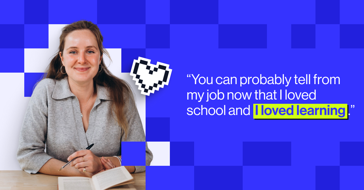 &ldquo;You can probably tell from my job now that I loved school and I loved learning" - Eleanor St John Sutton