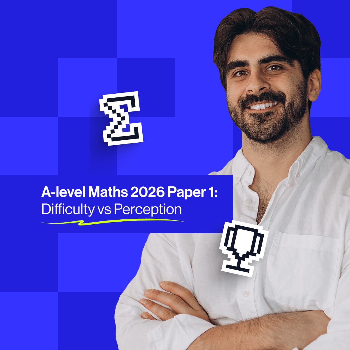 “Nothing mathematically alarming” - Neil Trivedi on A-level Maths paper 1 exam difficulty