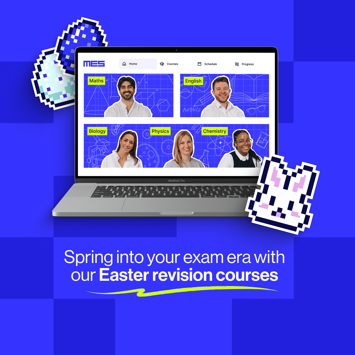 Spring into your exam era with our Easter revision courses