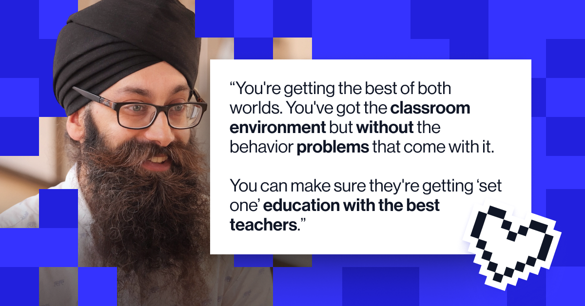 Quote from Gurpreet; "You're getting the best of both worlds with MyEdSpace"