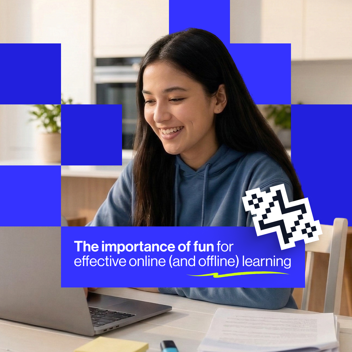 The importance of fun for effective online (and offline) learning