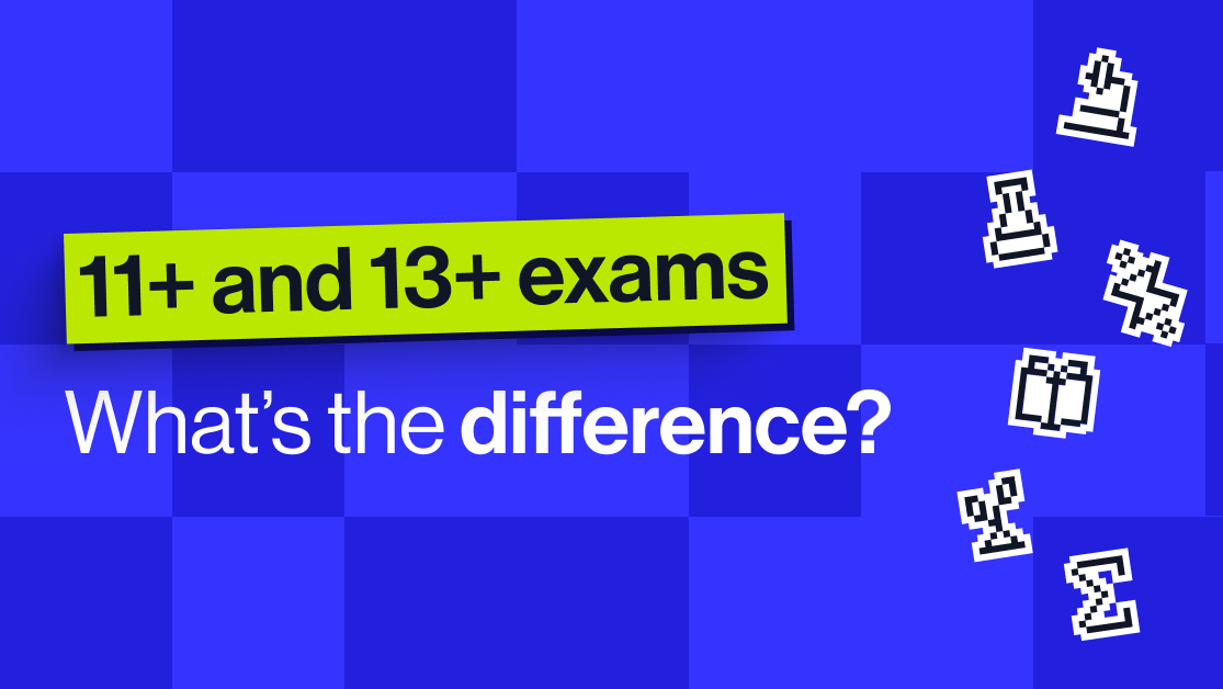 What's the difference between the 11+ and 13+ exams?