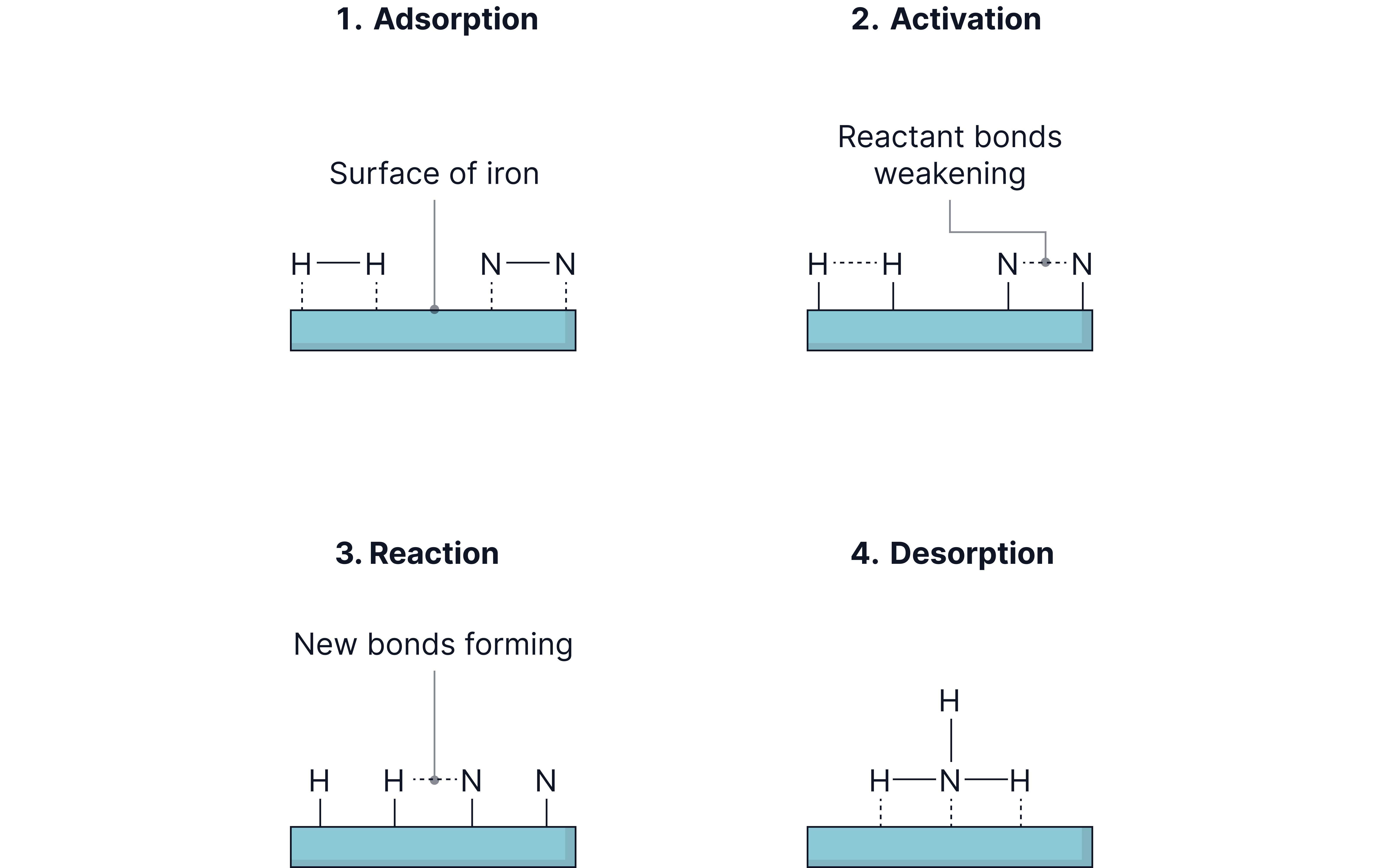 Steps in Heterogeneous Catalysis