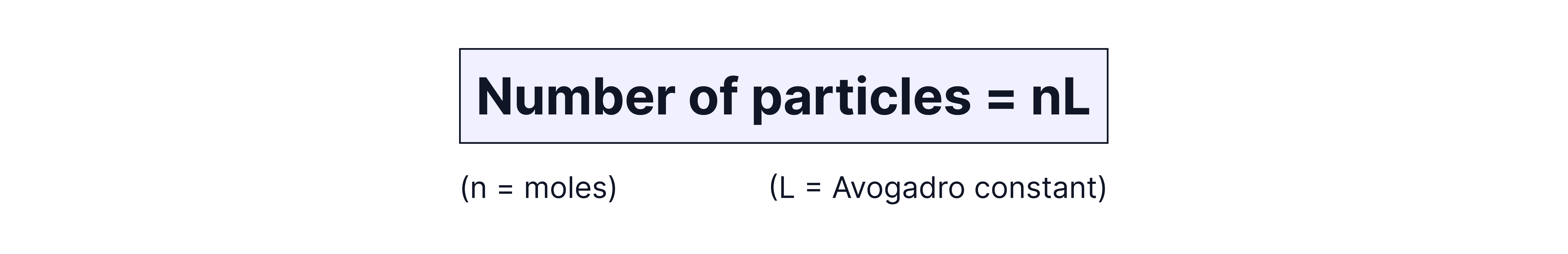 Avogadro's Constant