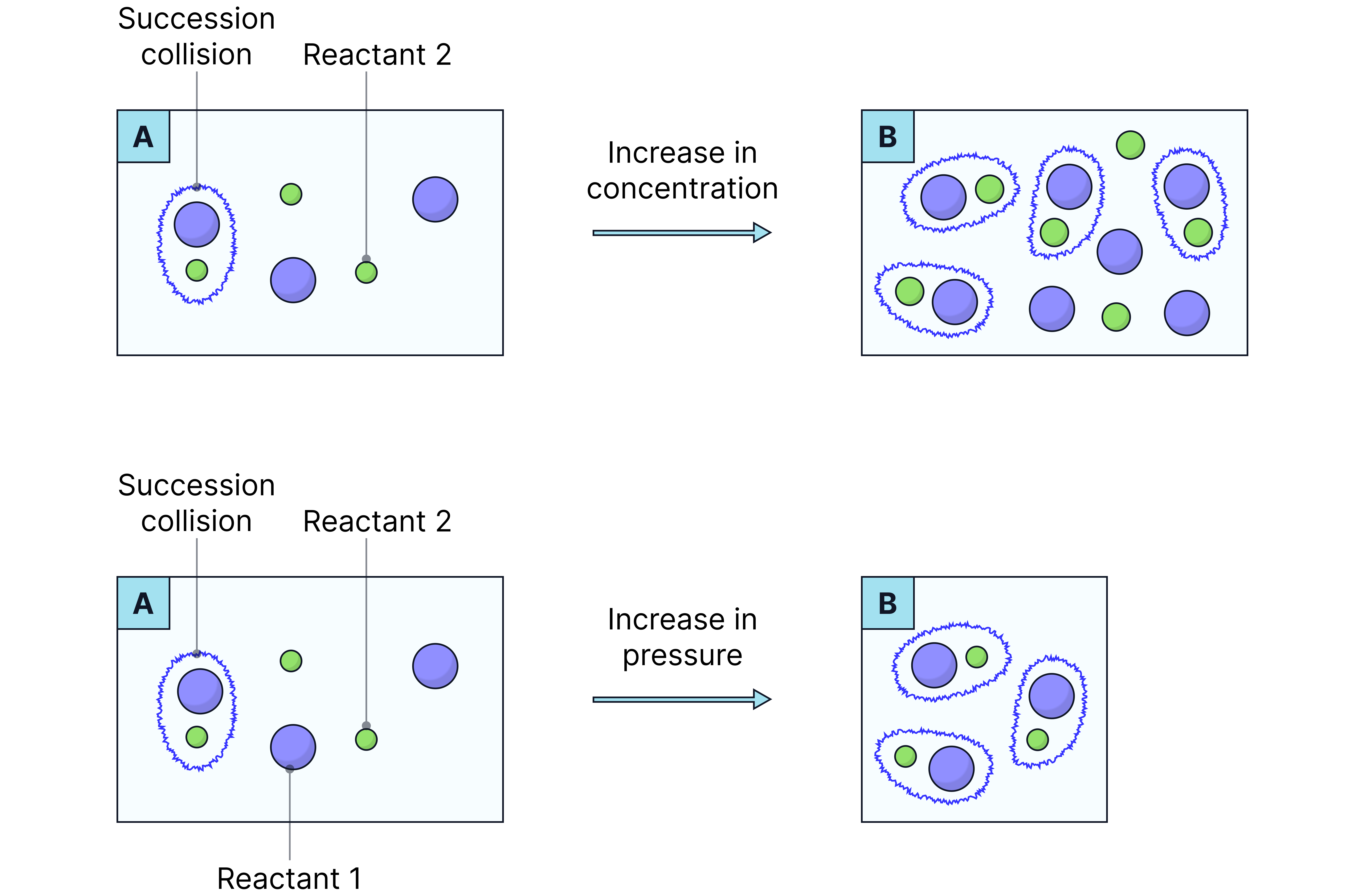 Concentration and Pressure Concentration and Pressure